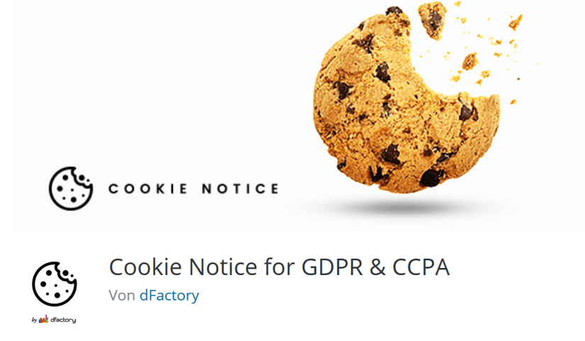 Cookie Notice for GDPR