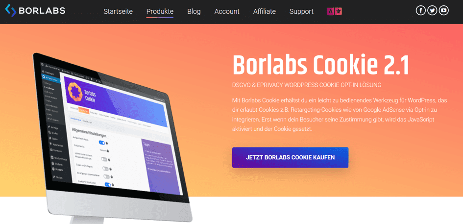 Borlabs Cookie Plugin WordPress